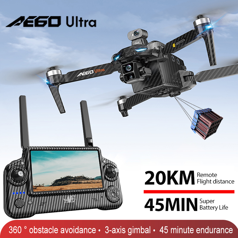Drone Kit Professional - Ae60 gps drone profissional 8k câmera