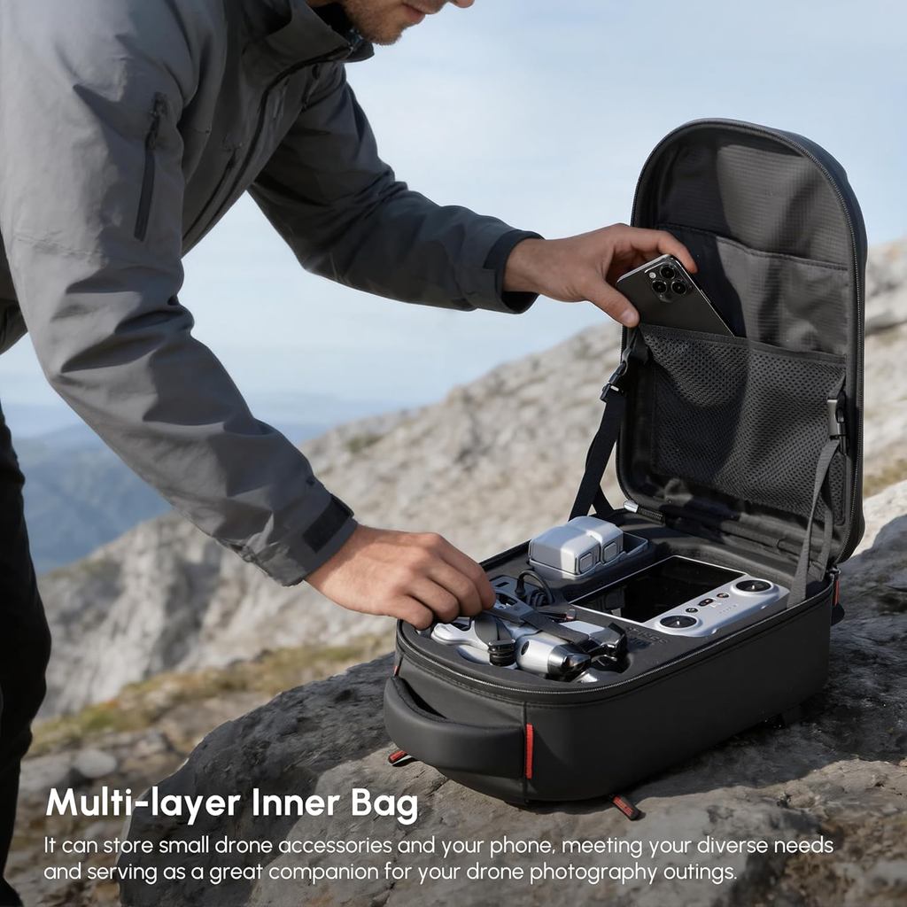 Mochila rígida à prova d'água  - Dji Drone Mini 4 Pro avaliação e preço