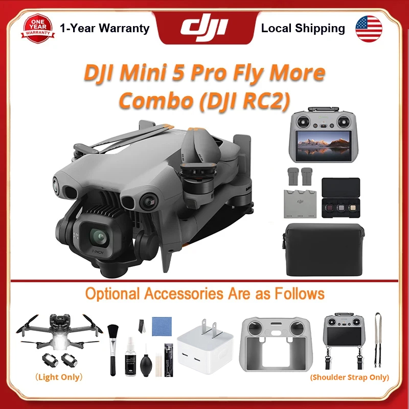 Kit de Drones DJI Mini 5 Pro F - Drone Kit Beginner avaliação e preço